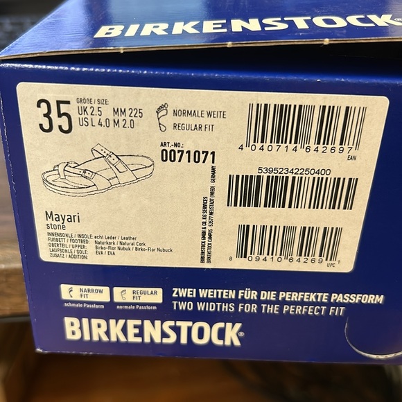 BIRKENSTOCK Mayari Sandals Stone - Picture 2 of 8